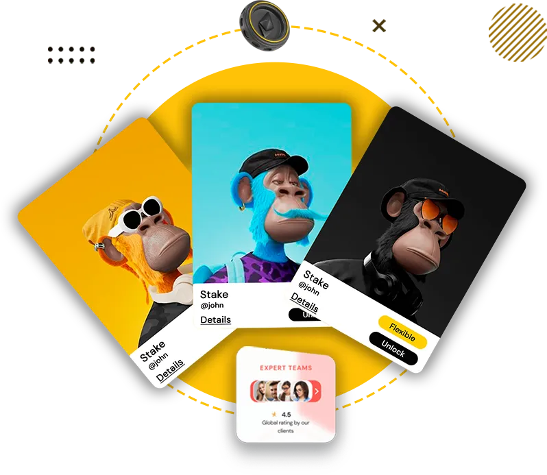 NFT Staking Website Development